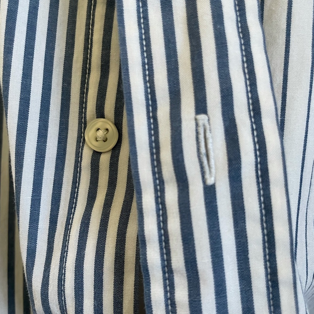 Tommy Hilfiger Dual Stripe Pattern Button Down - image 7